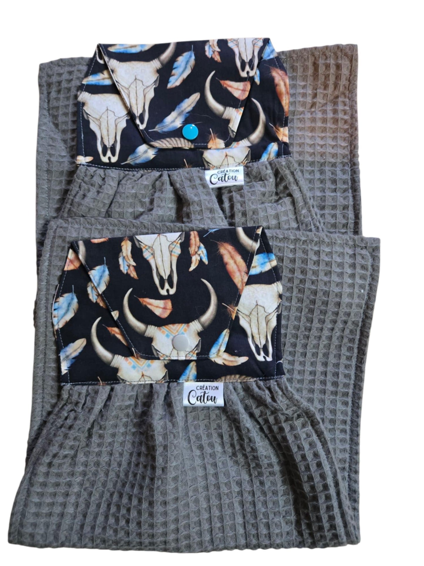 Serviette à main - (Par Création Catou)