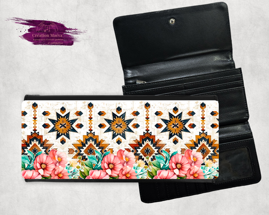 Porte-feuille - Forme & Fleur