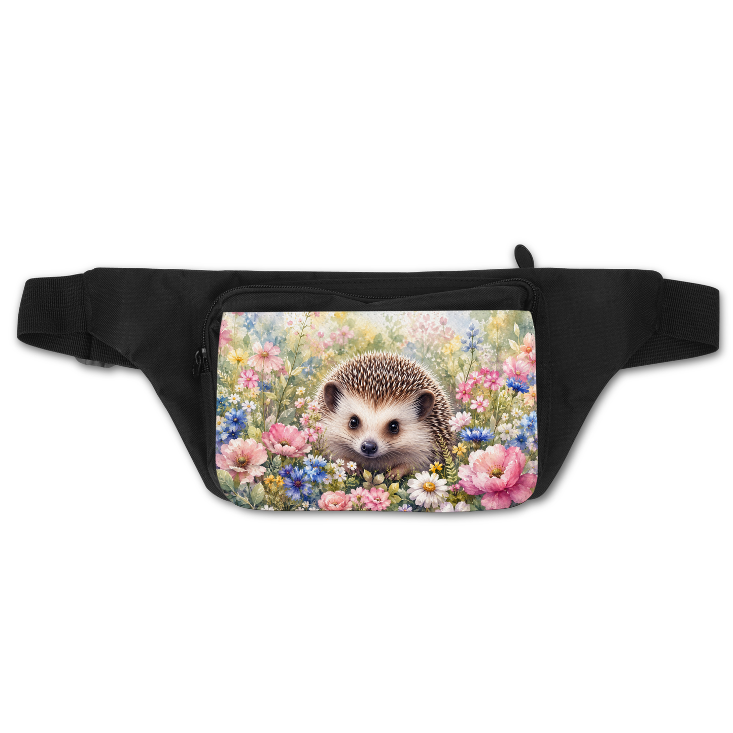 Sac banane - Hérisson Fleurs