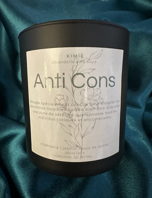 Bougie - anti cons