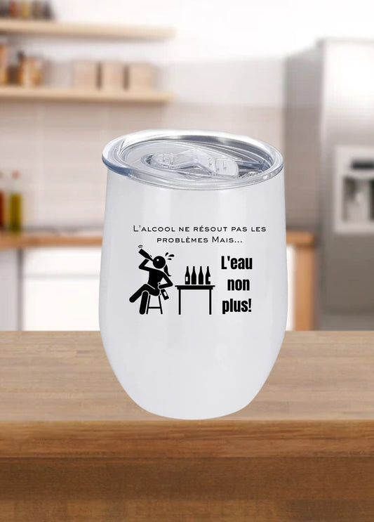 Verre à vin - problème alcool