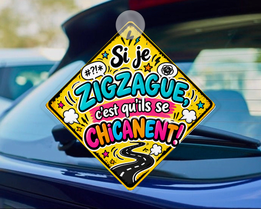 🚗👶 BÉBÉ À BORD – Si je zigzague...