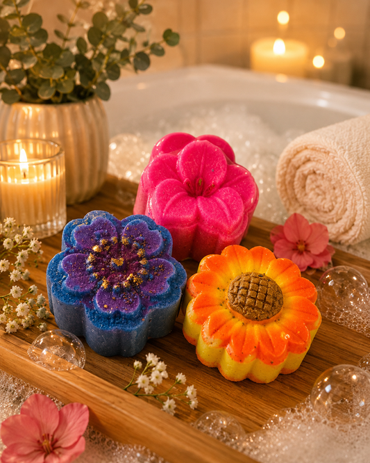 Trio bombe fleur - Par Bombarox