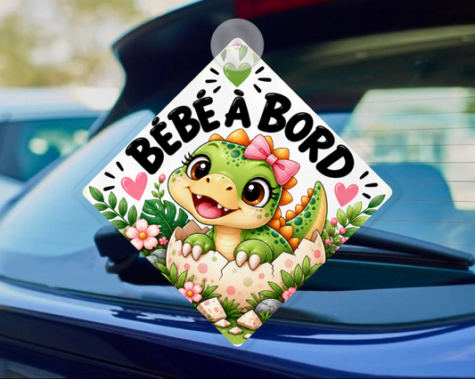 🚗👶 BÉBÉ À BORD – Dino