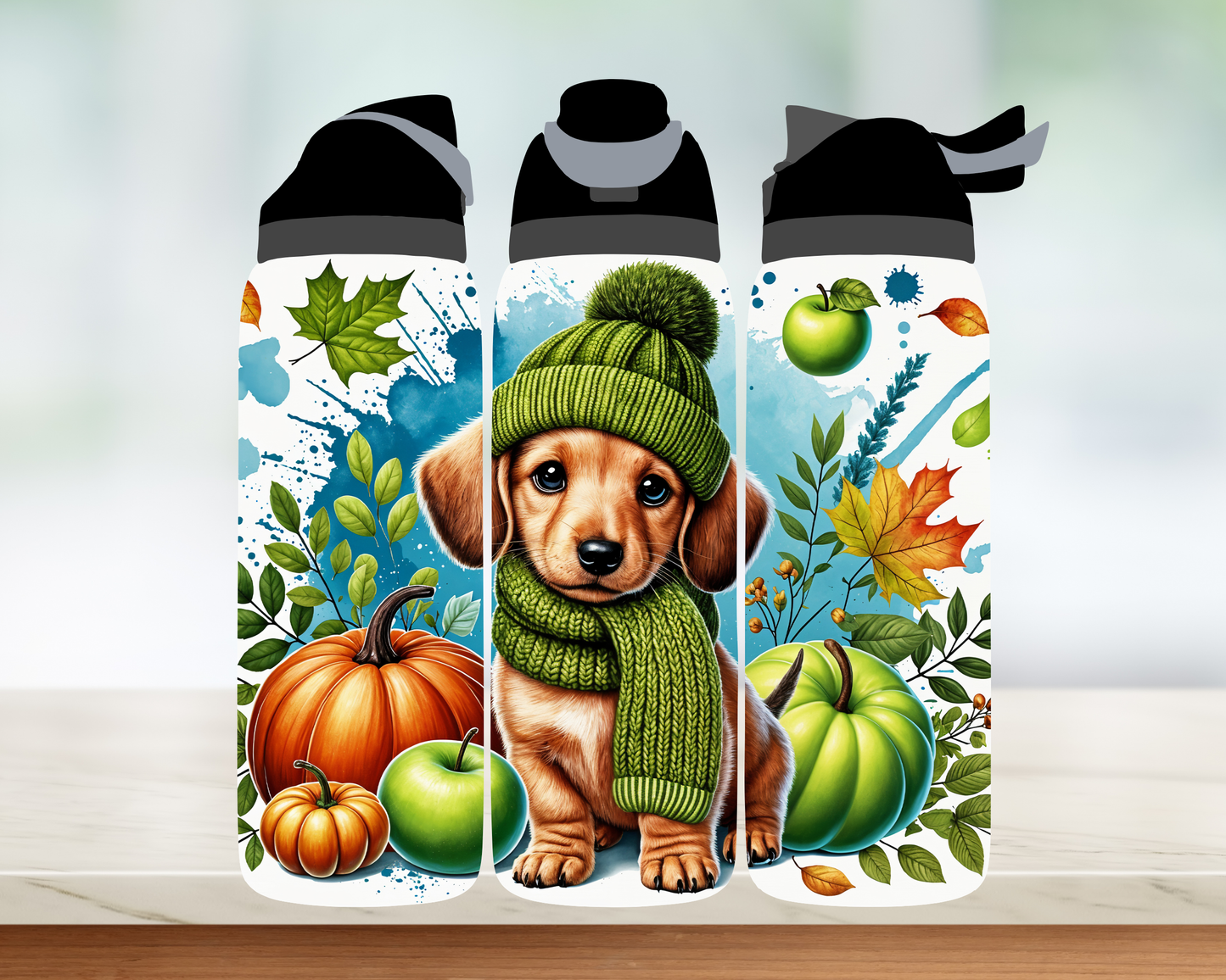 Bouteille Style Owala - Collection d'automne - 24 oz