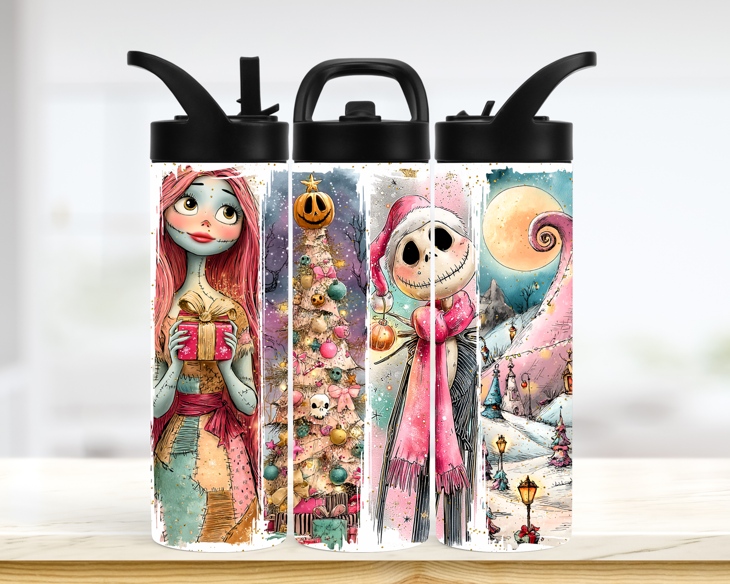 Tumbler - Squelette Noël