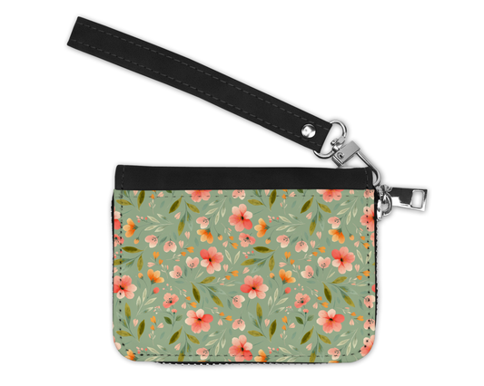 Petit Porte-Monnaie - Petites fleurs