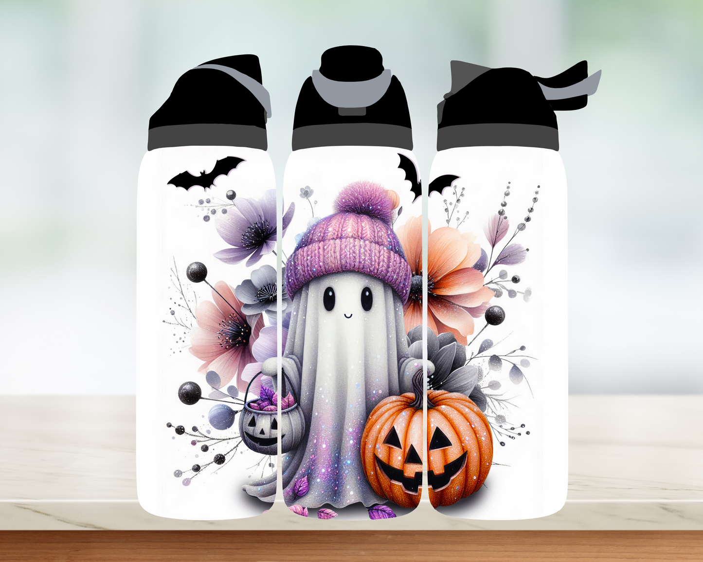Bouteille Style Owala - Collection d'automne - 24 oz