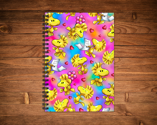 Cahier de notes - Oiseau jaune2