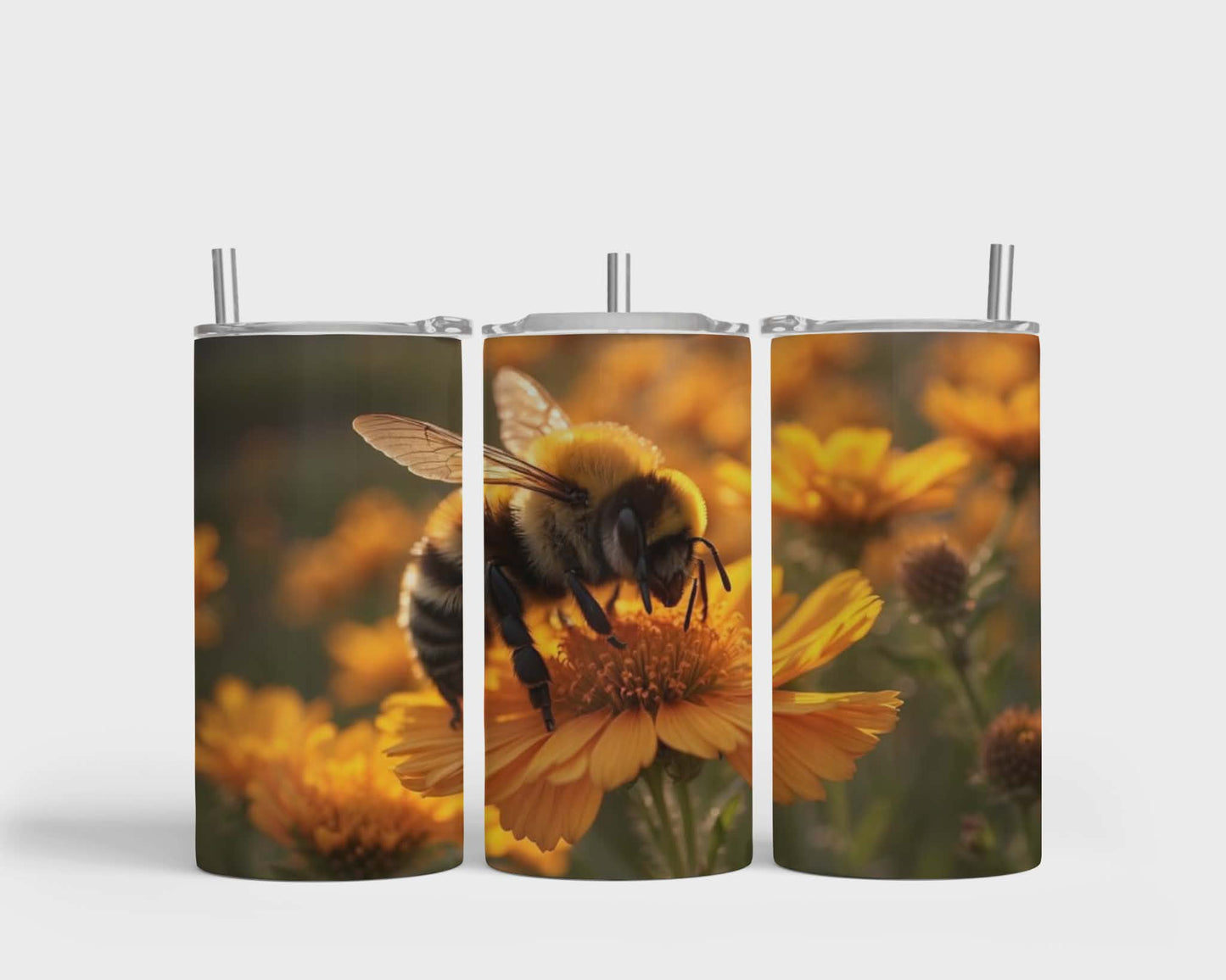 Tumbler isotherme 12 oz - Abeille