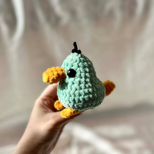 Oiseau en tricot