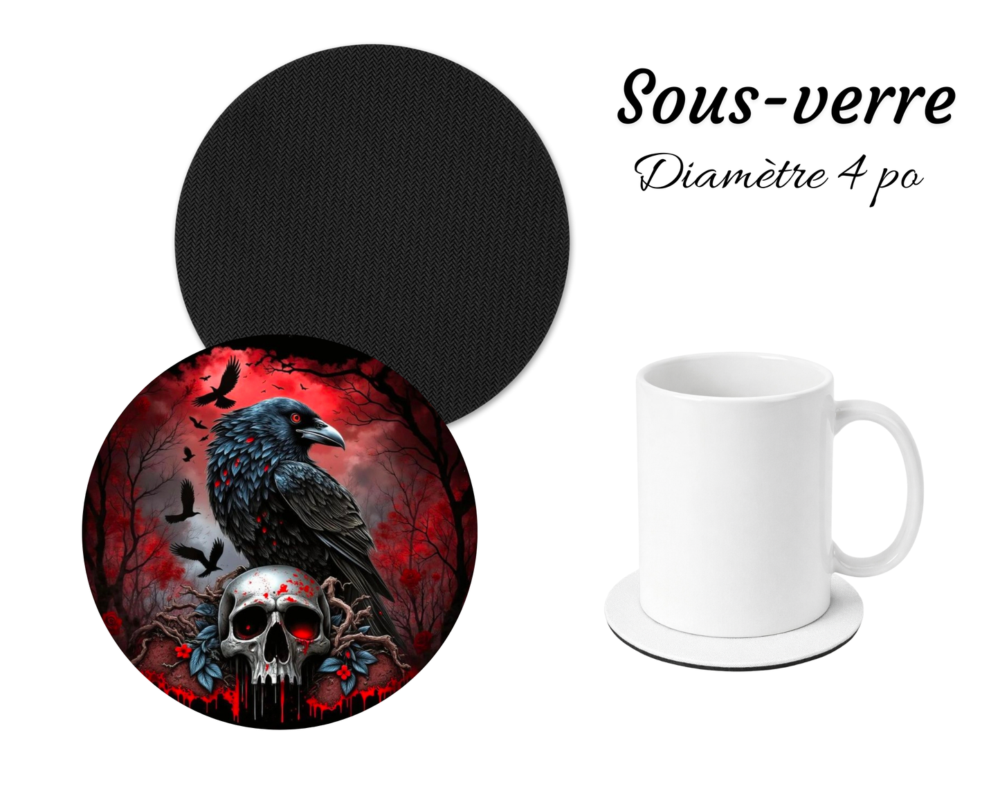 Sous-verre - dark v.1