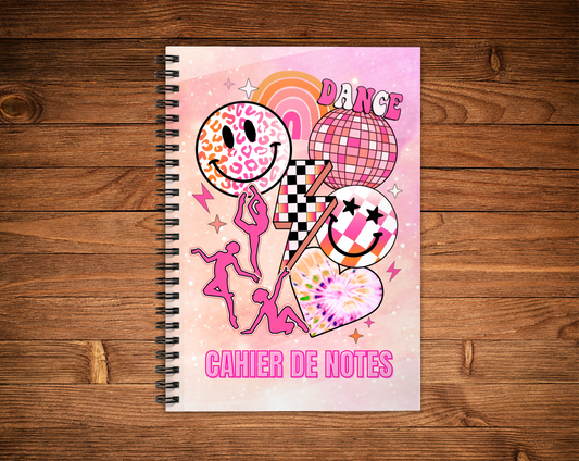 Cahier de notes - Dance
