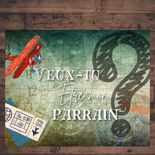 🧩 Casse-tête sublimé - Parrain