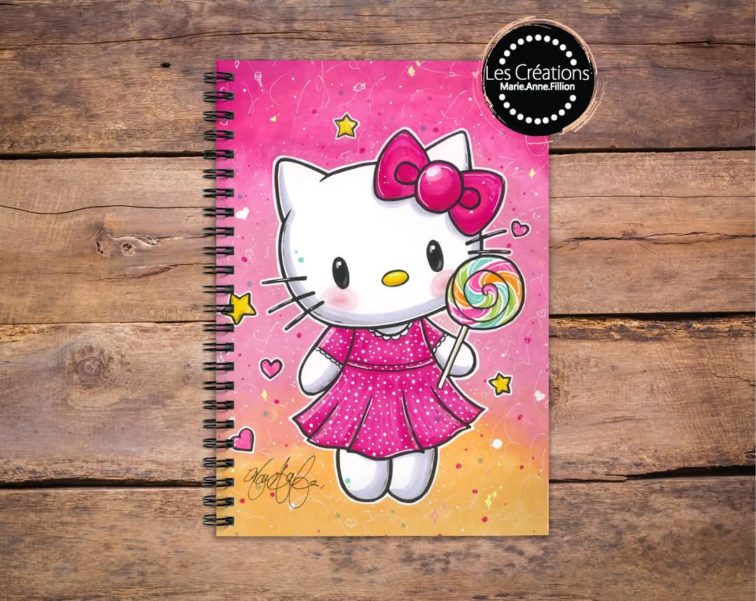 Cahier de note par Marie-Anne Fillions