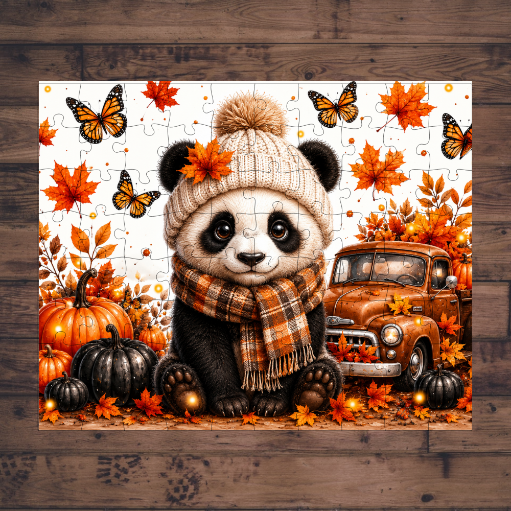 🧩 Casse-tête sublimé - Automne