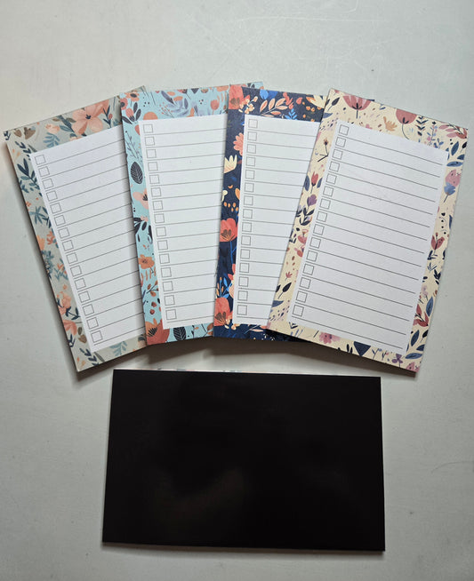 Bloc note - Fleur - Aléatoire