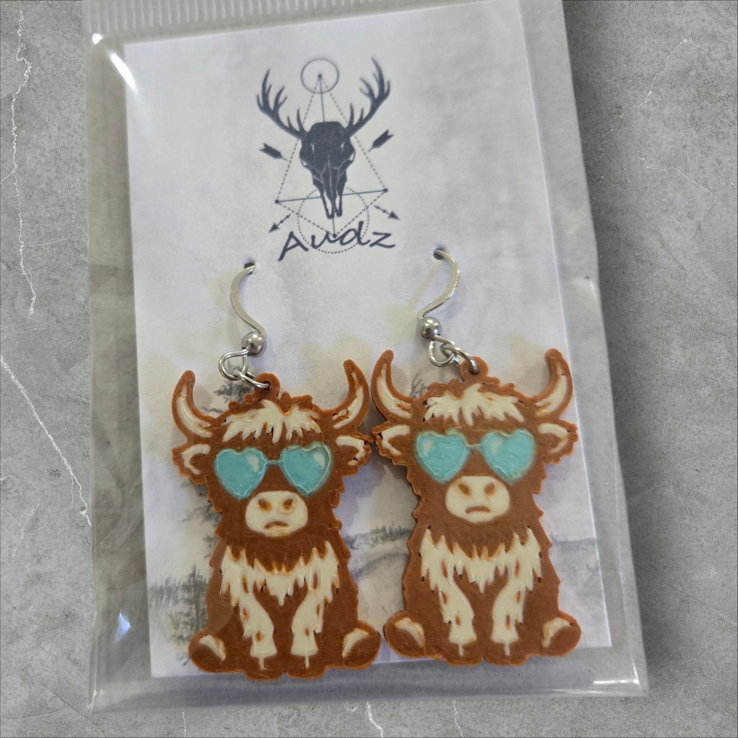 Boucles d'oreilles en impression 3D