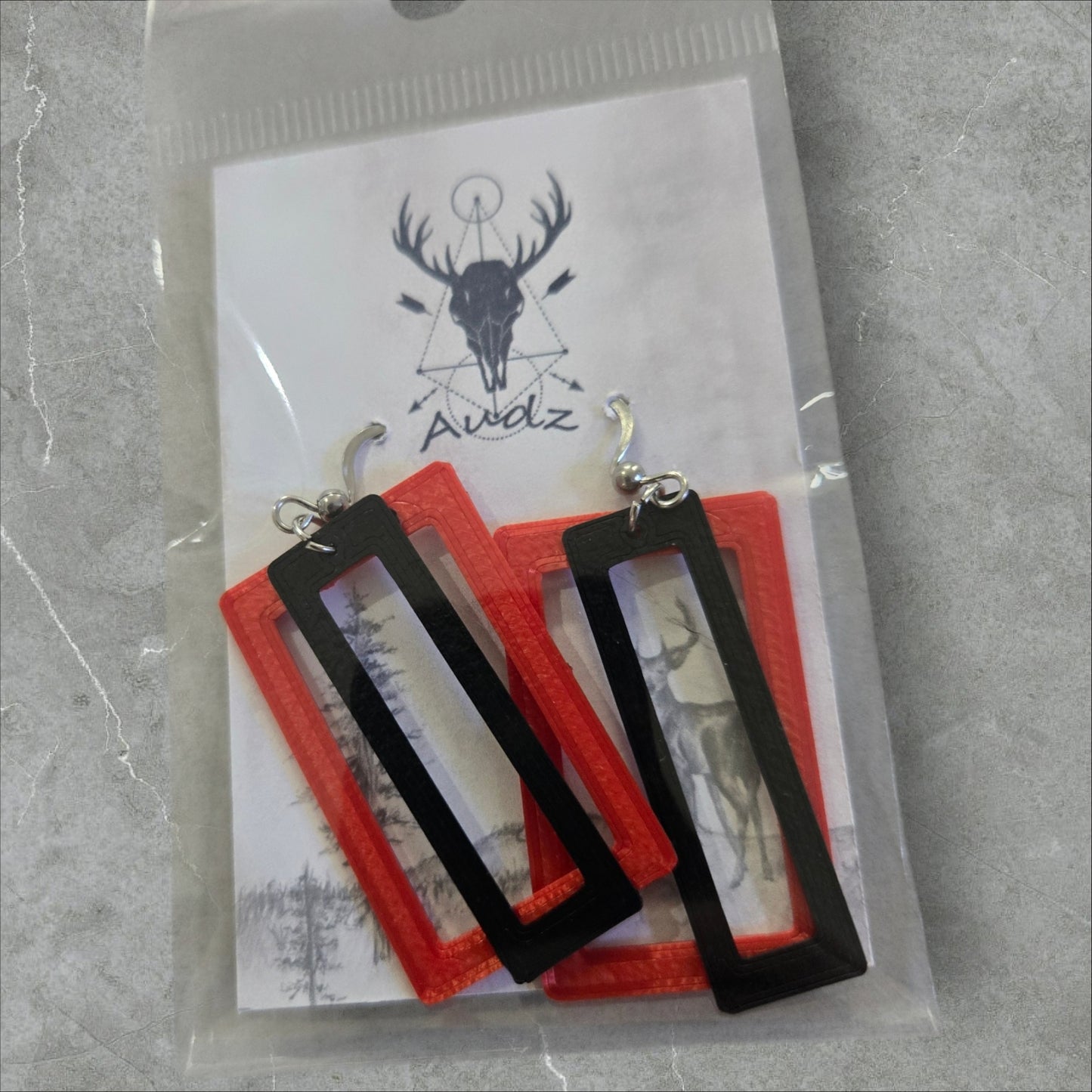 Boucles d'oreilles en impression 3D