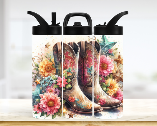 Tumbler - Bottes cowgirl 1