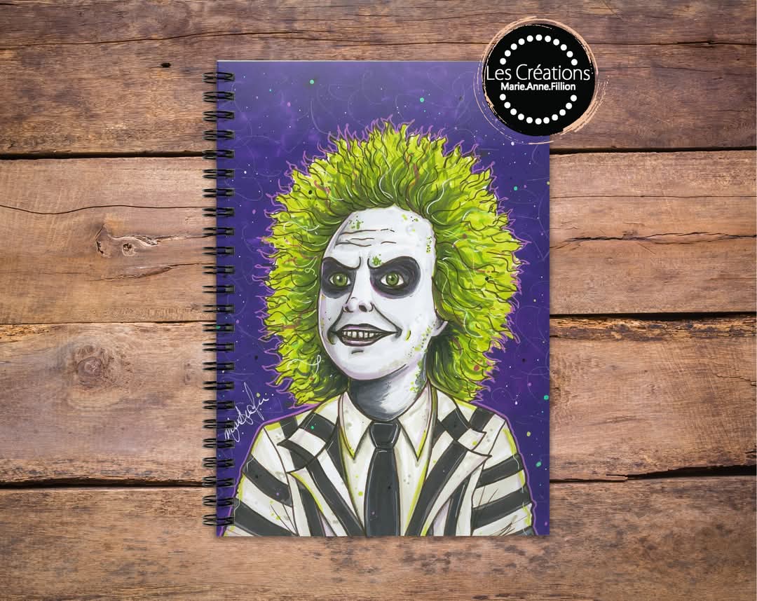 Cahier de note par Marie-Anne Fillions