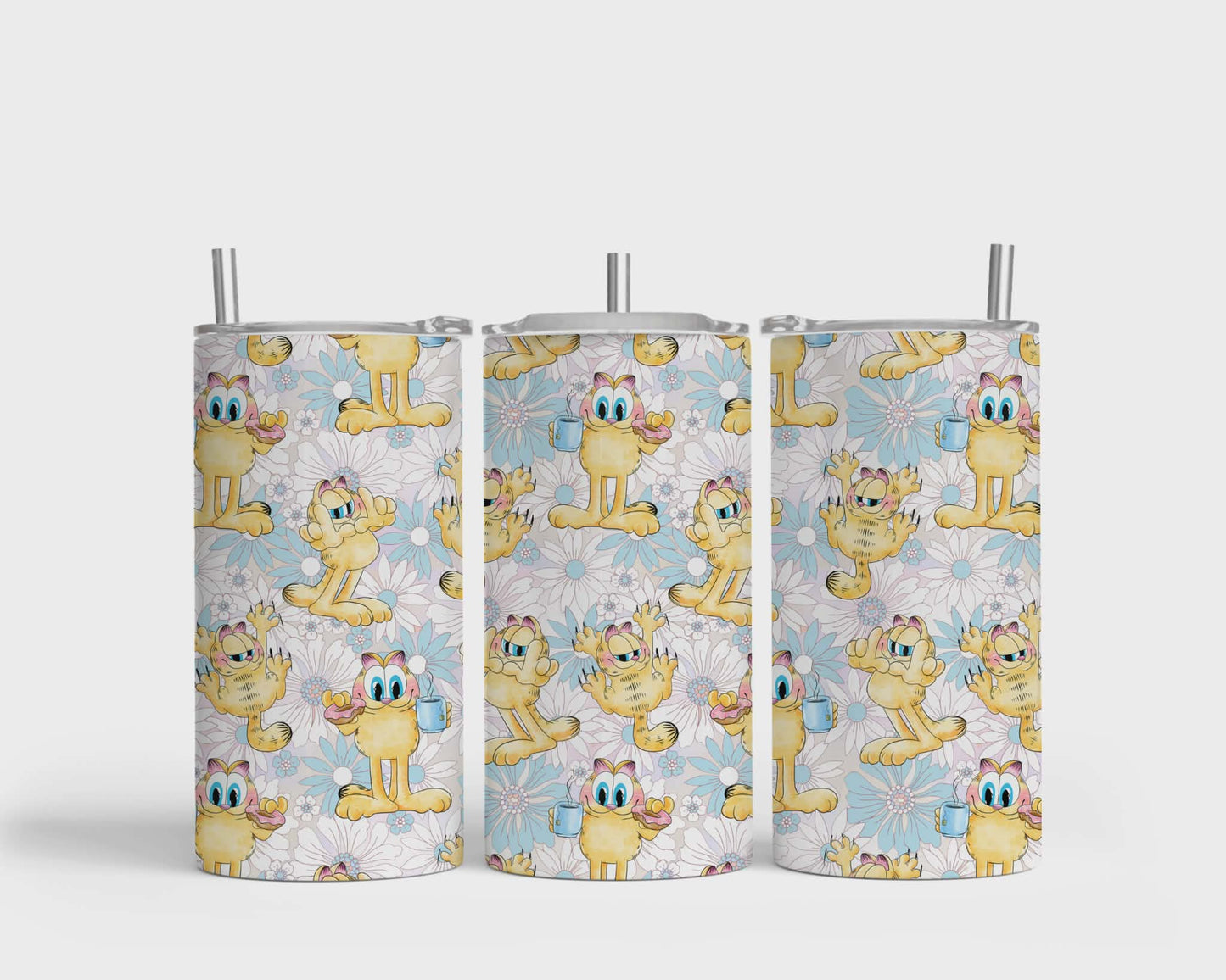Tumbler isotherme 12 oz - Chat roux