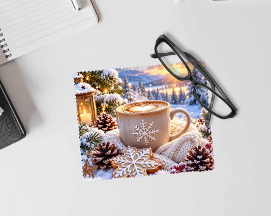 Linge à lunette - Café hivernal