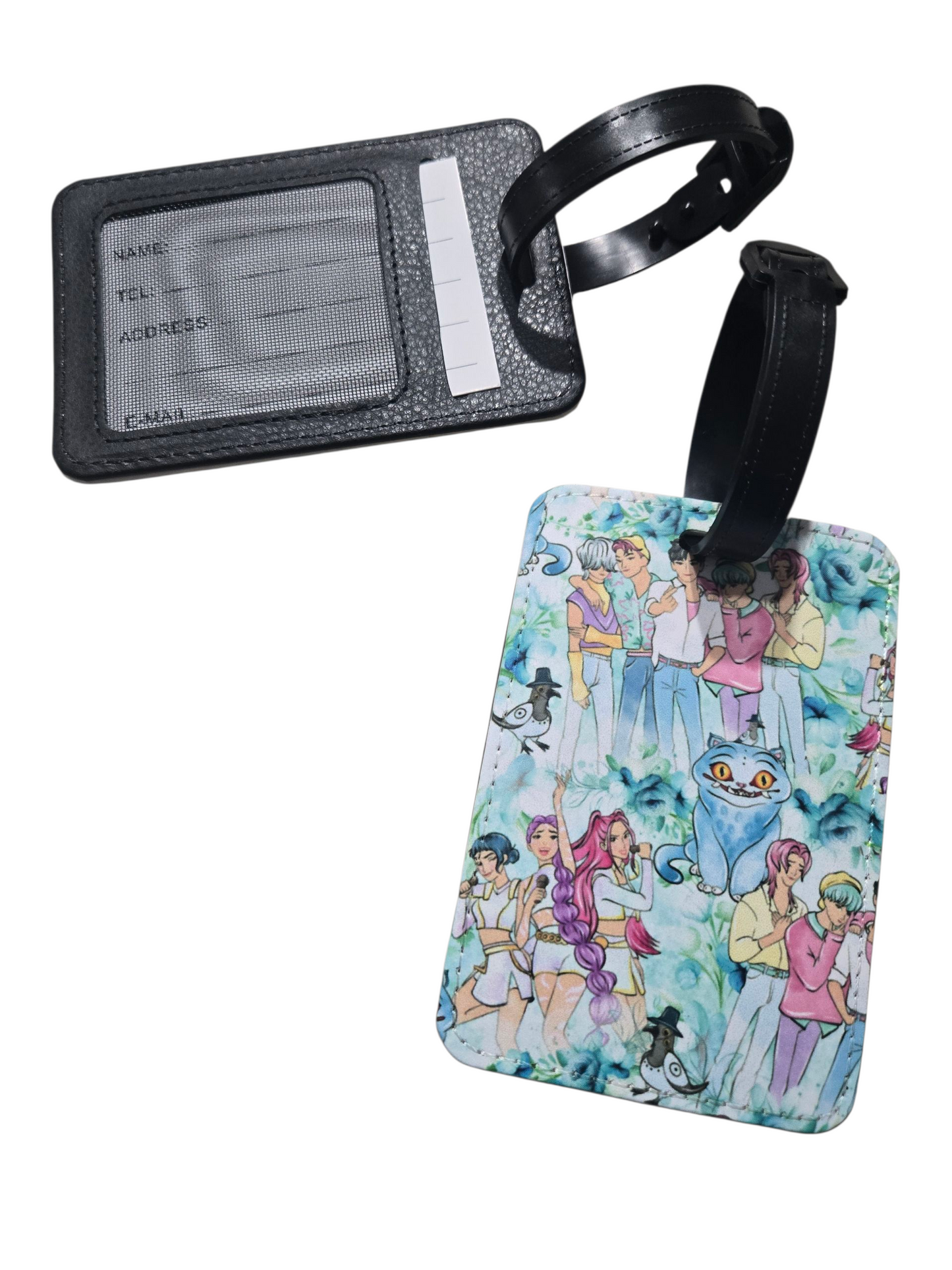 Étiquette pour bagage - POP