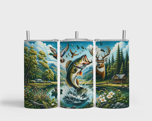 Tumbler isotherme 12 oz –  Chasse et pêche