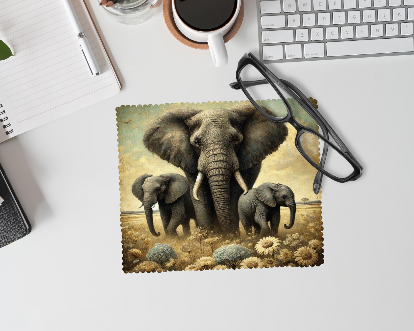 Linge lunette - Animaux