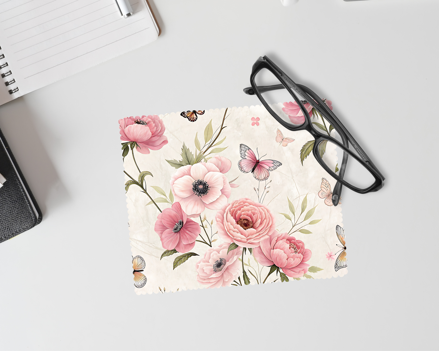 Linge lunette -  fleur