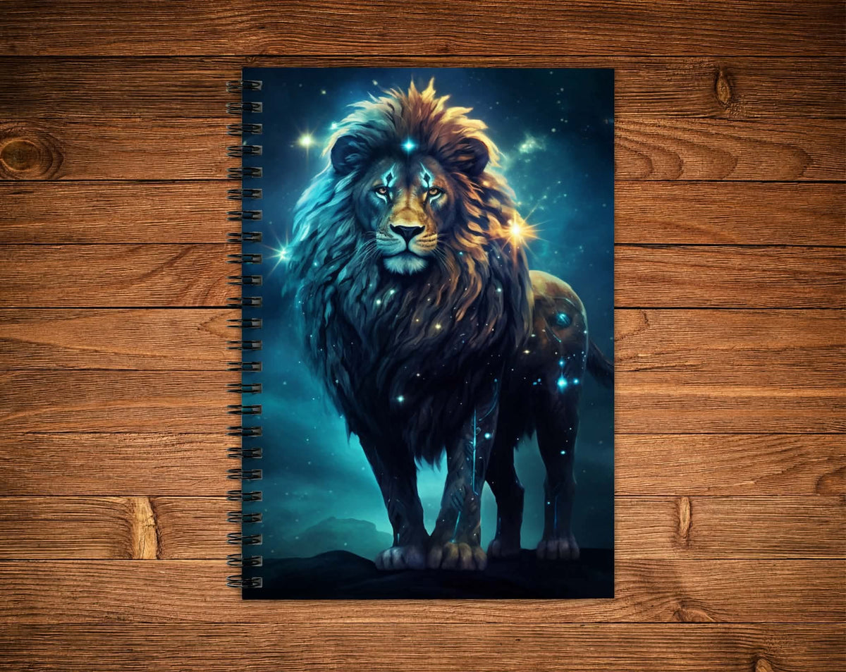 Cahier de notes - Lion