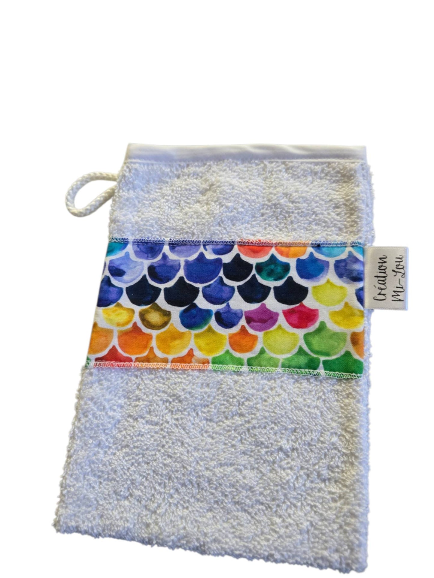 Mitaine de bain adulte par Création Mi-Lou