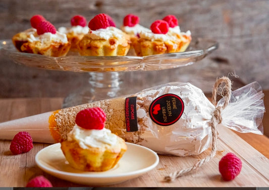 Cupcakes framboises-citron