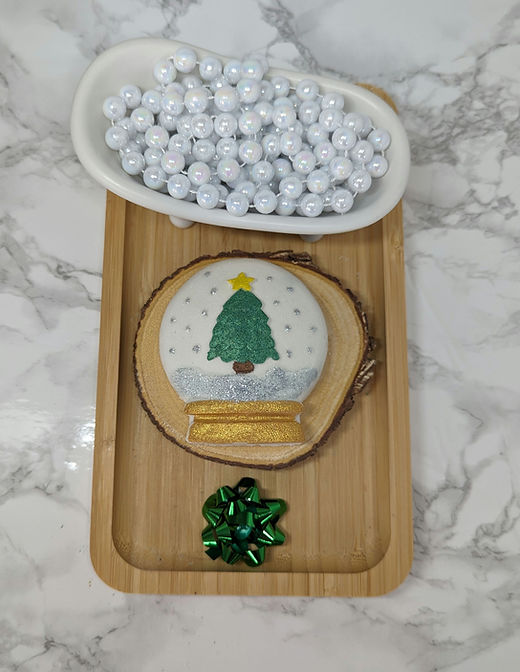 Bombe de bain - Globe de neige