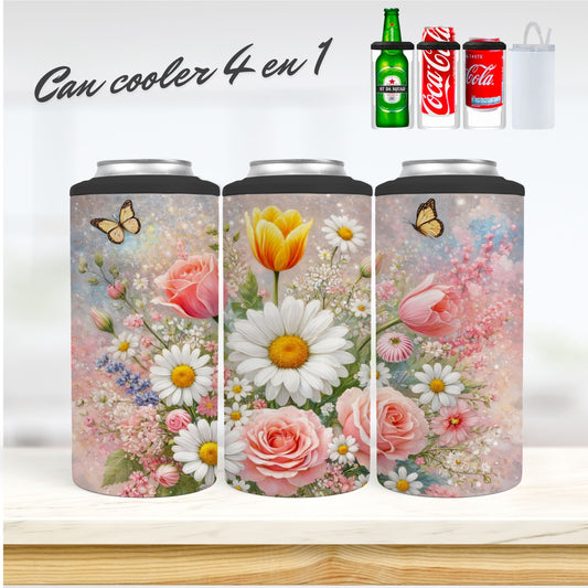 CAN COOLER 4 en 1 - Bouquet