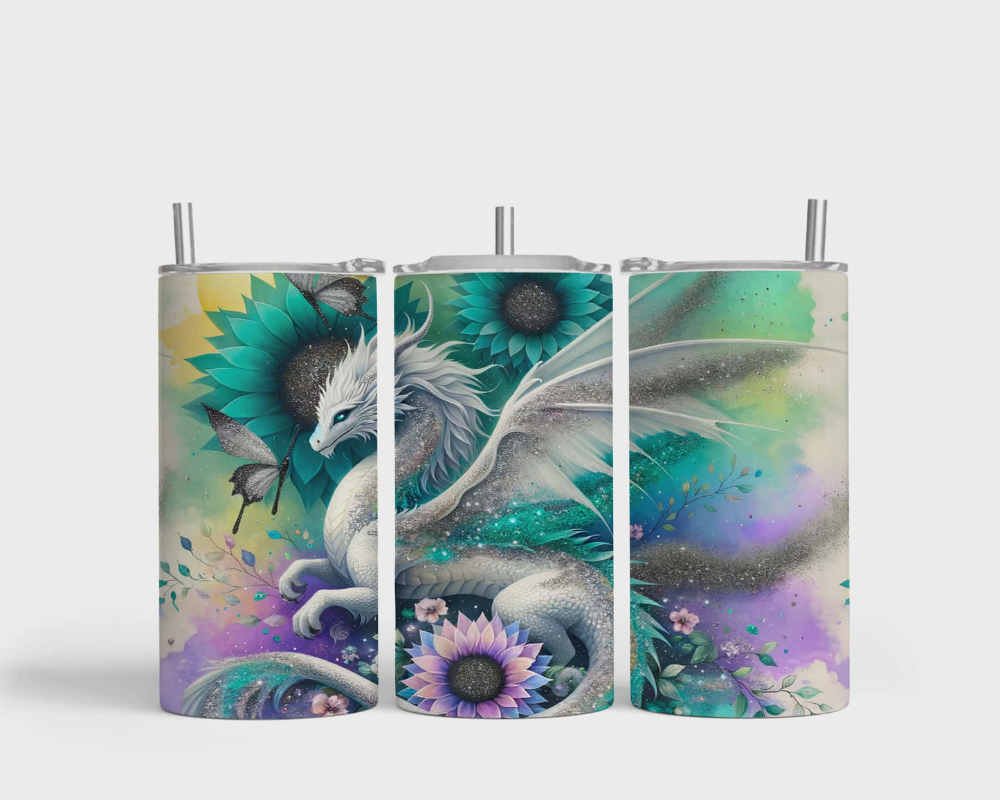 Tumbler isotherme 12 oz - Dragon