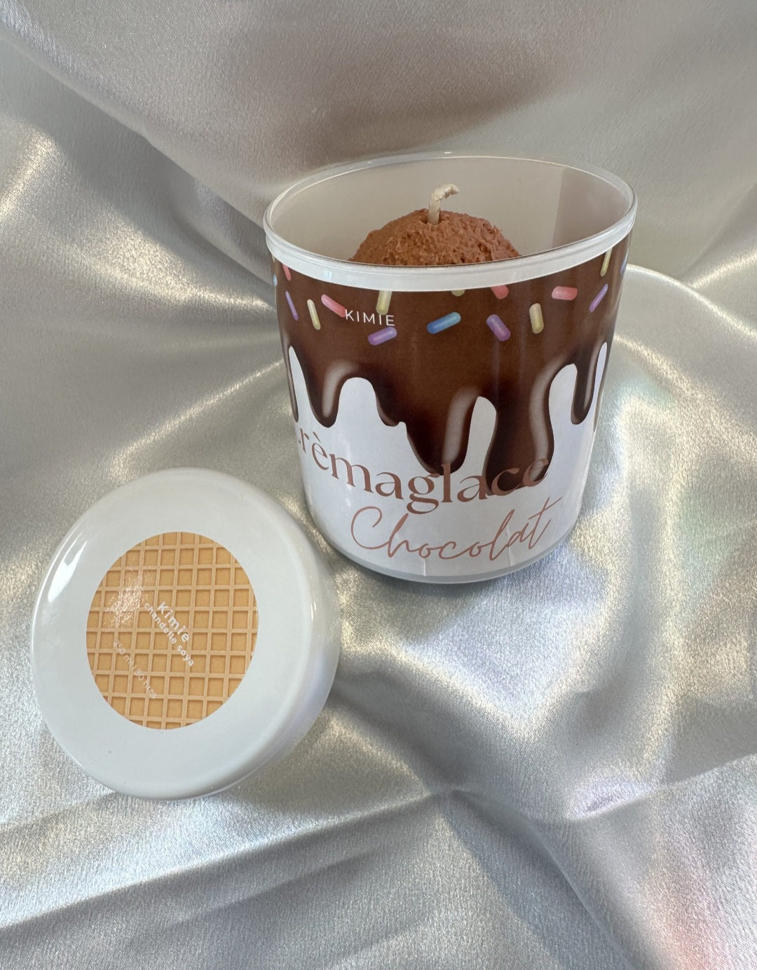 Bougie - crème glacée