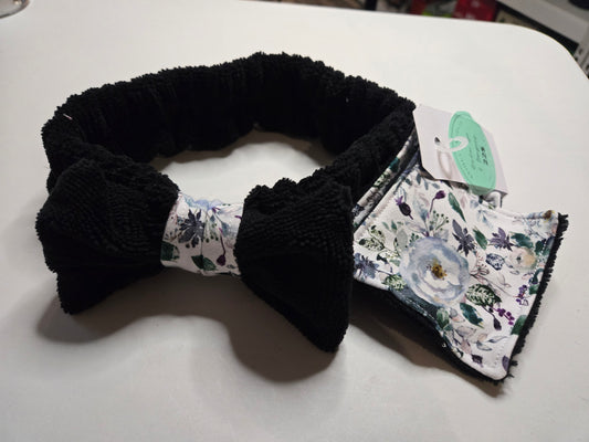 Bandeau spa - Fleuri Noir