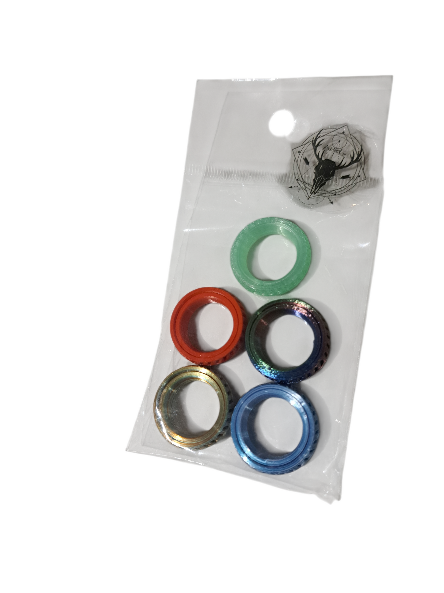 Bague anti stress - ensemble de 5 - par Audz