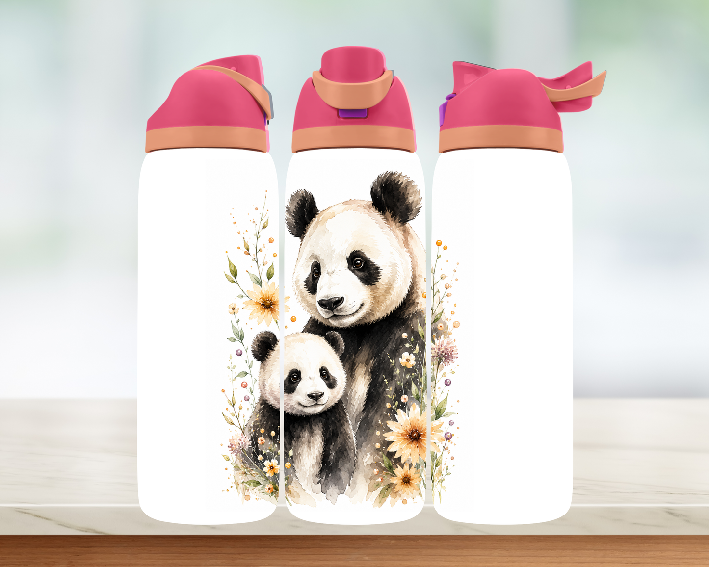 Bouteille style Owala - Panda