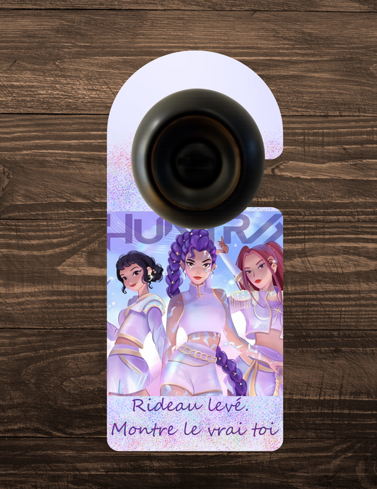 🪝 Accroche-porte personnalisé – Rideau Levé