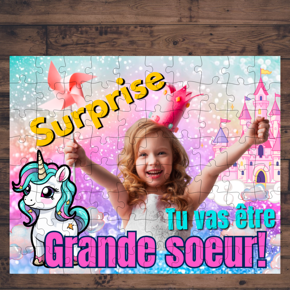 🧩 Casse-tête sublimé - Grande Soeur