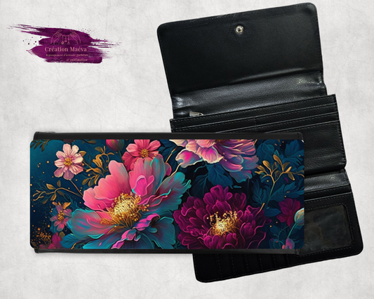 Porte-feuille - Jolies Fleurs