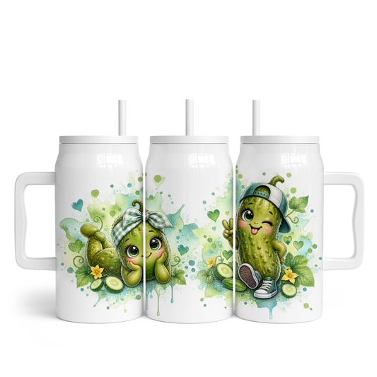 Tasse isotherme 50 oz - Cornichons mignons