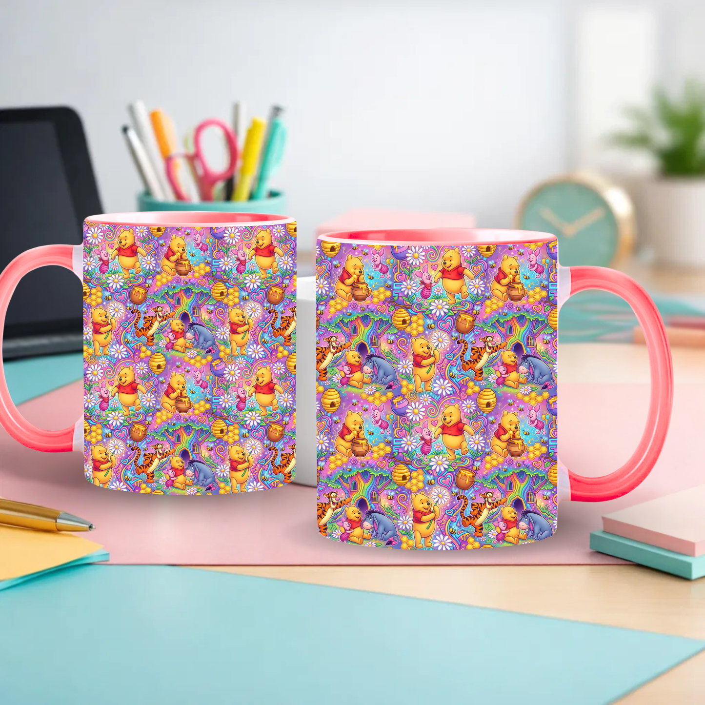 Tasse rose - Ourson