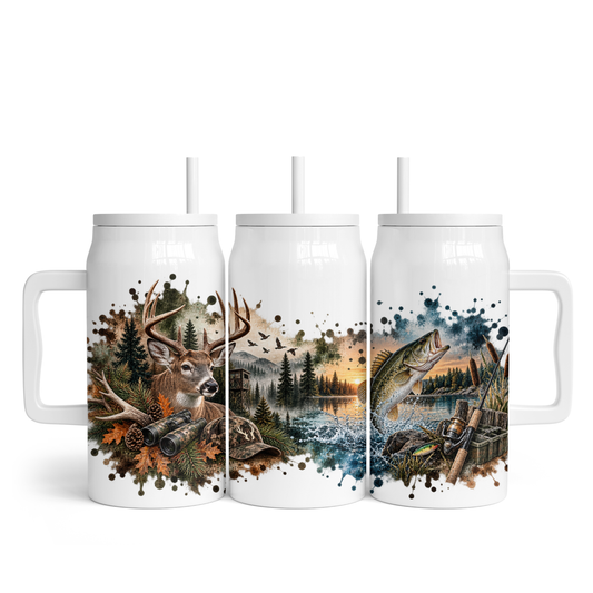 Tasse isotherme 50 oz - Chasse&Pêche