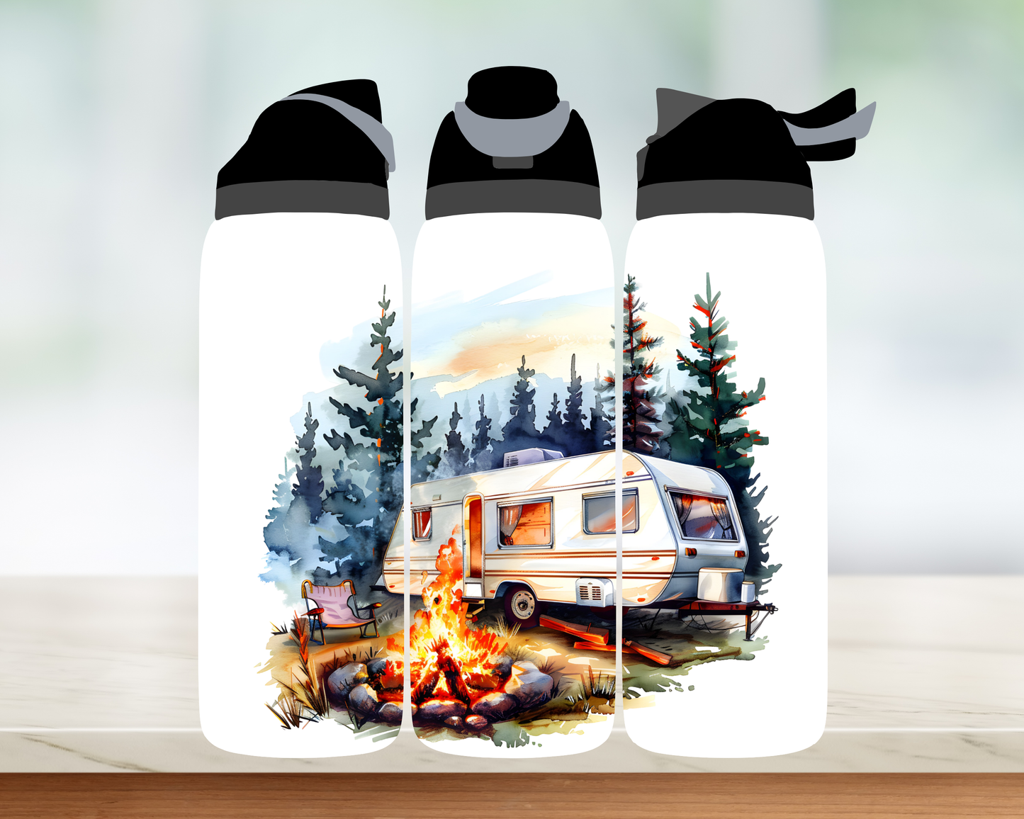Bouteille style Owala 32 oz - Camping