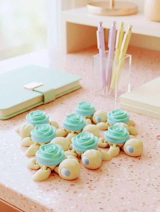 aimant - tortue turquoise