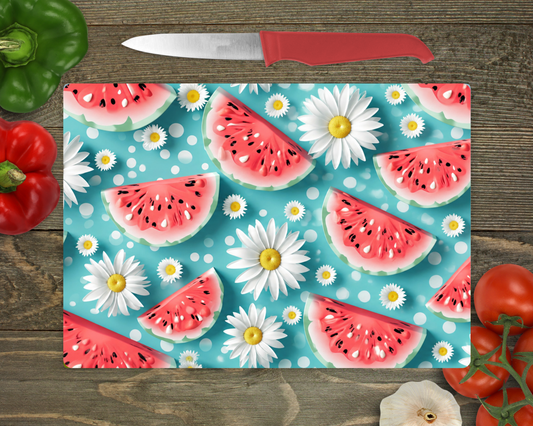Planche de service - Melon d’eau
